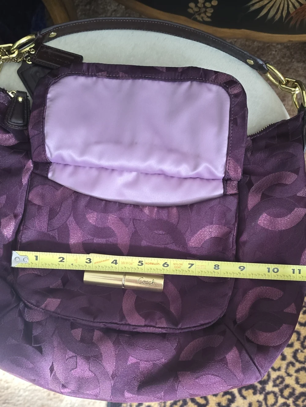 Coach Kristin Op Art Hobo Bag
